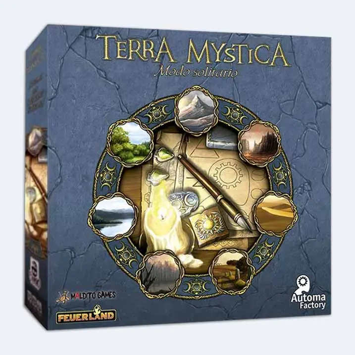 TERRA MYSTICA: Modo Solitario  Expansión para juego de mesa Terra Mystica en Español  Maldito Games - 1