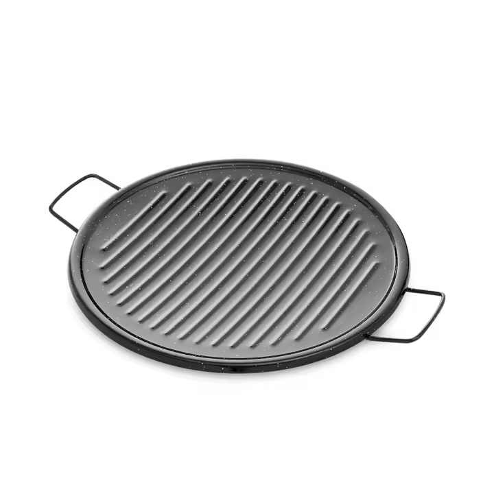 ASADOR GRILL ESMALTADO CON ASAS Ã˜36cm. VAELLO - 1