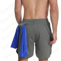 Nuevos Shorts De Playa Para Hombres Entrenamiento De Fitness Verano 2 En 1 Secado Rápido Gimnasio Correr Deporte Al Aire Libre Pantalones Cortos De Deporte Para Hombres - details 41