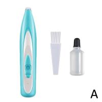 Afeitadora Eléctrica Para Gatos Y Perros Con Luz LED Impermeable Y Bajo Ruido Trimmer De Pelo De Patas Y Orejas Para Mascotas - details 24