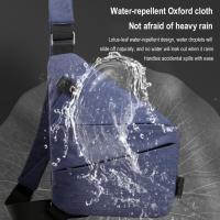 Bolsa de viaje antirrobo, bandolera impermeable, bandolera fina, mochila informal, bandolera para hombre, viajes y actividades al aire libre. - details 3