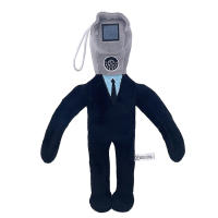 Muñeco De Peluche Skibidi Toilet 25cm Juguete Coleccionable Para Niños Y Adultos Fanáticos Del Anime Y Videojuegos - details 10
