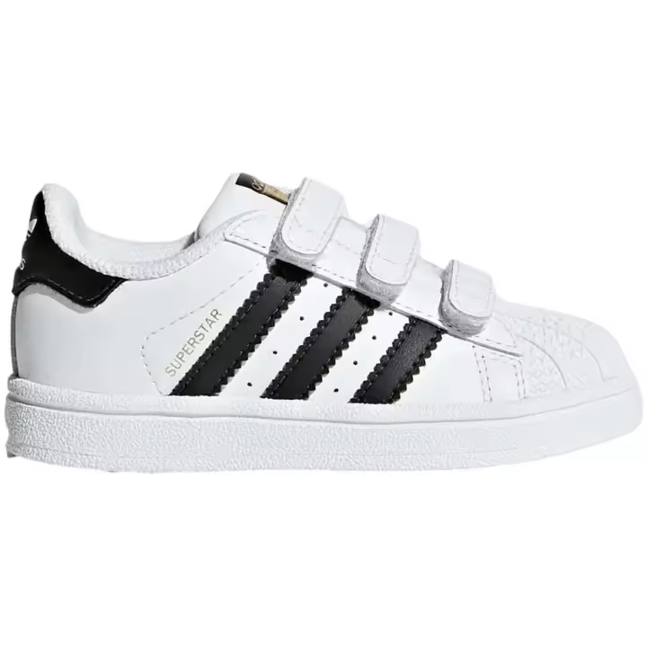 Zapatillas Adidas Superstar para bebe en color blanco - 1