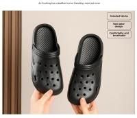 Sandalias Hombre Verano Nueva Exterior Cabeza Media Tacón Jardín Playa Zapatos Unisex EVA Forma Geométrica Tacón Medio - details 2