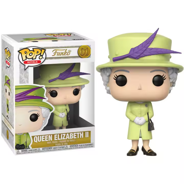 Figura Pop Royal Wedding Queen Elizabeth Ii-Figura de Vinilo Coleccionable - Idea de Regalo- Mercancia Oficial - Juguetes para Niños y Adultos - Movies Fans - Muñeco para Coleccionistas y Exposición - 1