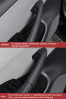 Cubiertas De Manija De Puerta Interior Para Tesla Model 3 Highland 2024 4PCS Cuero Napa Accesorios Para Manos De Puerta - details 6