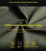 Chaqueta De Algodón Grueso Invierno Para Hombres Y Mujeres Impermeable Y Aislante Conjunto De Dos Piezas Para Actividades Al Aire Libre Y Ciclismo - details 1