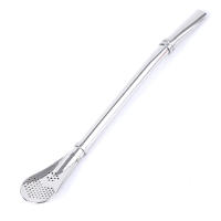 Juego De 8 Oz Bombilla Para Yerba Mate Con Taza De Acero Inoxidable Doble Y Cuchara Y Cepillo Aislante De Calor Anti Quemaduras - details 8