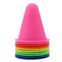 Juego De 10 Piezas De Conos De Entrenamiento Para Patinaje Y Fútbol Roller Rugby Obstáculos De Patinaje Suave Torre De Entrenamiento - details 1