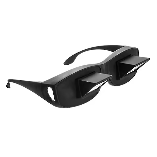 Gafas de Sol Negas con Ángulo de 90 Grados - 1