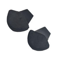 Cubiertas Laterales Para Casco De Motocicleta 2x Con Tapones Para Oídos Resistentes Al Viento Material De Cuero Origen Guangdong China - details 6