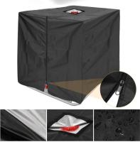 1000L Tank Tarpaulin, IBC Rainwater Tank Sunscreen Tarpaulin, Anti-UV Dustproof, Protective Cover, Green Protective Tarpaulin (116 x 100 x 120 cm) - details 2