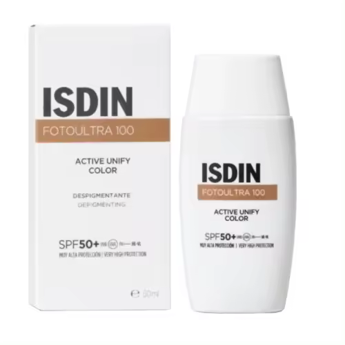 Isdin Foto Ultra 100 Active Unify Fluido Antimanchas Color 50ml - 1