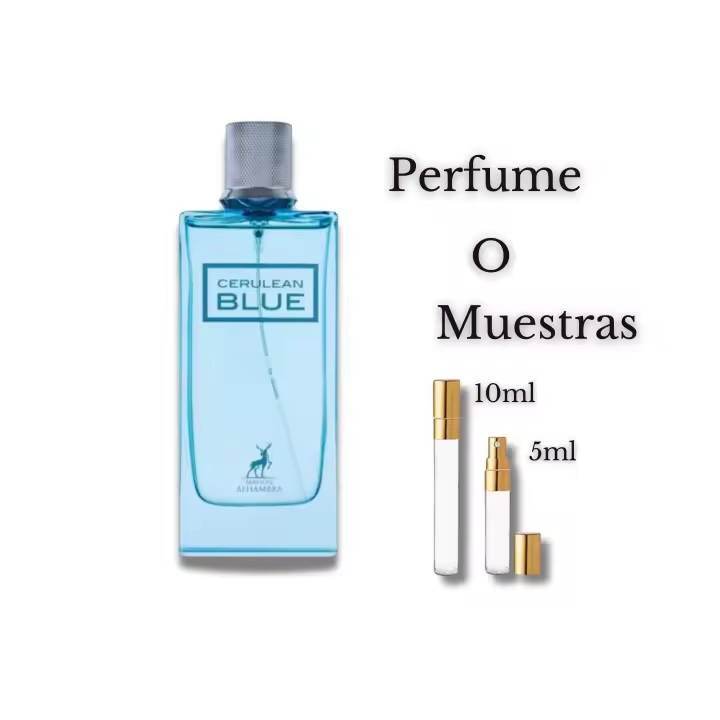 Cerulean Blue eau de parfum para Hombre - Maison Alhambra. Una sensación acogedora de frescura y vitalidad. - 1