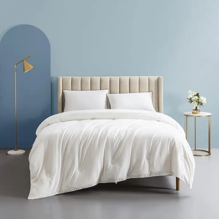 Edredón De Seda Mulberry 100% Aire Acondicionado Peso Alrededor De 3 Libras Tamaño 200 * 230cm Blanco - 1