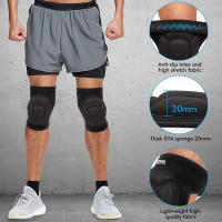 1Par De Protecciones Para Rodillas Deportivas Anticaída Y Anti-collisión Para Fútbol Baloncesto Fitness Patinaje Artístico Equipamiento Protector Adulto - details 4