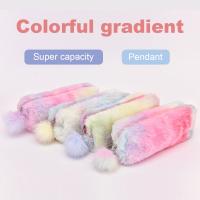 Estuche De Lápices Kawaii De Peluche Grande Para Niñas Estuche De Almacenamiento Para Estudiantes Y Oficina Suministros De Papelería - details 0
