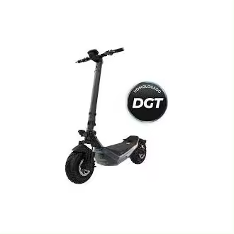Cecotec Bongo serie doble Z75 Patinete eléctrico con doble motor de 2200 W (500 W+500 W nominal) y autonomía de 75 km. Ruedas de 10 5” y doble suspensión - 1