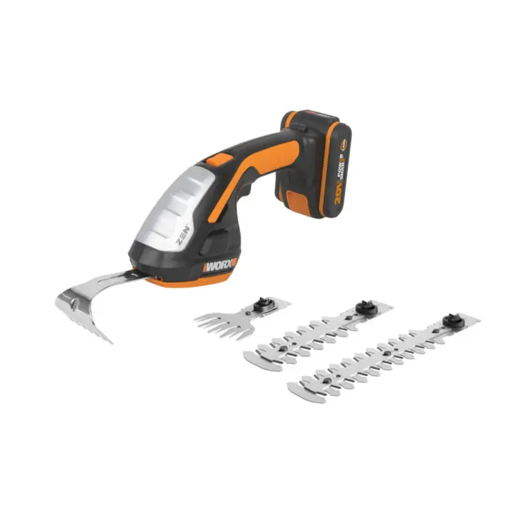 Worx WG801E.5 Arreglasetos / Cortacésped / Cortasetos/ Azadilla 20V 2.0Ah con 1 batería - 1