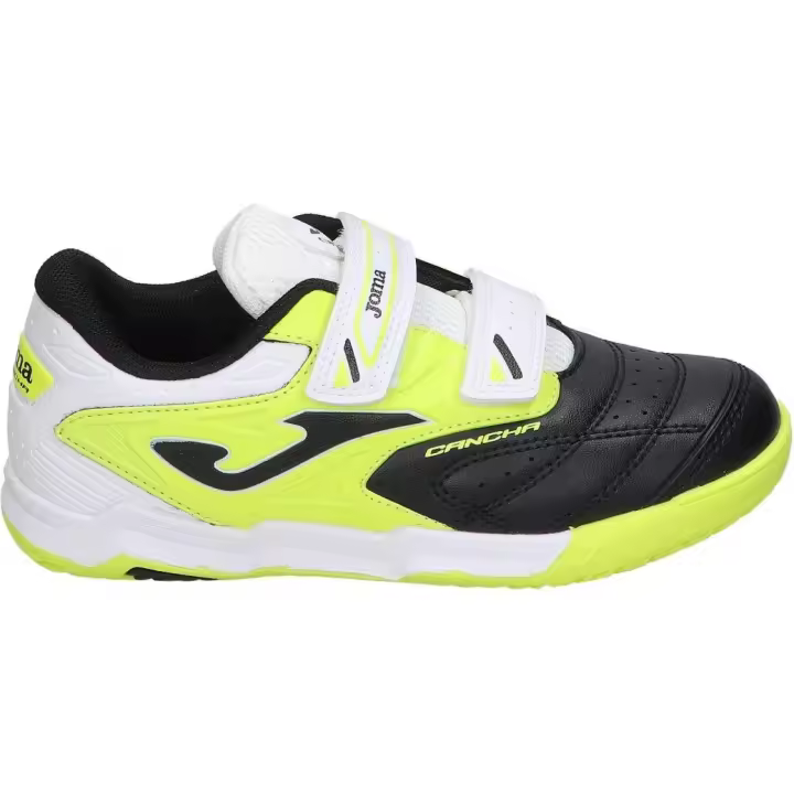 JOMA | Zapatillas de Fútbol Sala Joma Cancha Jr para Niño – Deportivas Fútbol Sala con Cierre de Velcro – Zapatilla Sala Multicolor – Estilo Deportivo – Indoor – Modelo CAJS2501INV - 1