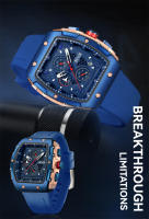 Reloj De Hombre RUIGE Multifuncional En Acero Inoxidable Auténtico Resistente Al Agua Con Brillo Nocturno Moda Trendy - details 2