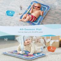 Alfombra De Juego Para Bebé Con Agua Inflable Cojín PVC Tiempo De Panal Para Niños Juguete Educativo De Desarrollo Actividad Tamaño 50cm * 66cm - details 1