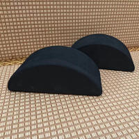 Bloque De Yoga Semilunar Para Ejercicio De Equilibrio Y Fortalecimiento De Las Piernas Doble Cara Multipropósito Bloque Flexible Para Entrenamiento De Muslos Y Pies Material De Goma Unisex - details 7