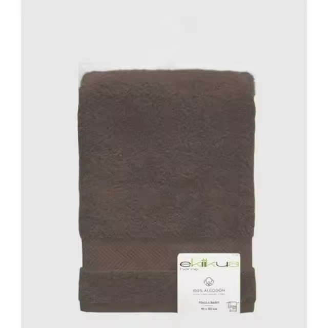 Toalla Baño/Sábana Color Marrón     -EkilikuaHome - 1