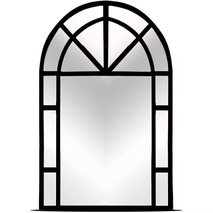 STARLEY-Espejo Negro PVC Ventana 50 x 76 cm - 1