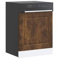 vidaXL Panel para lavavajillas Kalmar 60x1,5x67 c en color Roble Sonoma/Roble ahumado/Blanco y más - details 1