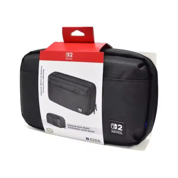 Bolsa de viaje reversible (negra) para Nintendo Switch 2 - Switch 2 - Nuevo - 1