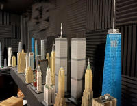 Modelo De Edificio Del World Trade Center 1:800 Vista De Calle De La Ciudad Bloques De Construcción MÓC-159549 Regalo Para Adultos Y Niños - details 5