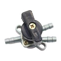 Tapa De Tanque De Combustible 3 Caminos Para Motocicleta De Tierra Go-Karts 110cc 125cc 150cc E-ton 50cc Lightning 50 70cc 90cc 100cc Material De Aleación De Zinc Negro - details 1