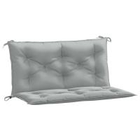 vidaXL Cojines banco jardín 2 uds tela 100x50x7 cm Color Antracita melange,  Gris claro melange,  Gris oscuro melange y mas Cojín Decorativo de Asiento Cojines de muebles de salon - details 5