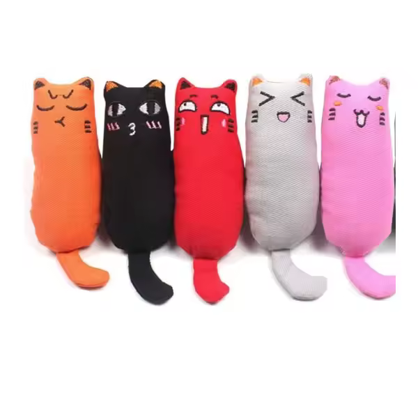 5pcs Catnip Toys for Cats Interactive Cat Chew Kitten Bit - 1