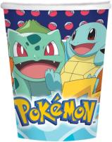 CAPRILO REGALOS & DECORACIÓN Lote de Cubiertos Infantiles"POKÉMO" (8 Vasos, 8 Platos, 16 Servilletas y Mantel 120 x 180 cm) .Vajillas. Decoración para Fiestas de Cumpleaños, Bodas, Bautizos y Comuniones. AB - details 2