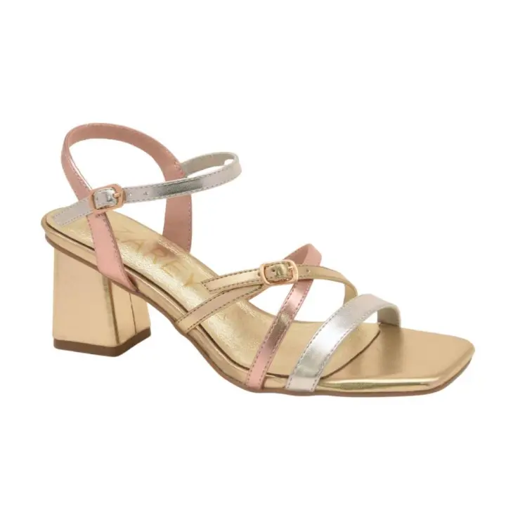 Calzado Sandalias marca Azarey modelo 531J181-Or para mujer en color metal - 1