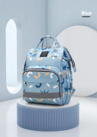 Bolso De Diaper Para Mamá Con Gran Capacidad Organizadora Bolsa De Bebé Con Estampado Floral Bolso De Mano De Moda Para Mujer Bolsa De Lactancia - details 12