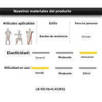 Banda De Resistencia De Goma Para Yoga Y Ejercicio De Fitness Portátil 150Cm Herramienta De Entrenamiento De Gimnasio Para Piernas Cintura Y Brazos - details 10