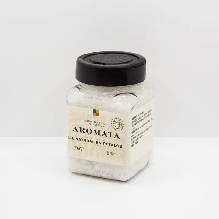 Aromata Sal Natural en Pétalos Condimentos para Carnes Asadas - 1