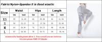 New Seamless Knitted Pants Quick Drying Hollow Yoga Fitness Pants High Waist Hip Lifting Tight Leggins Push Up Dropshipping - details 0