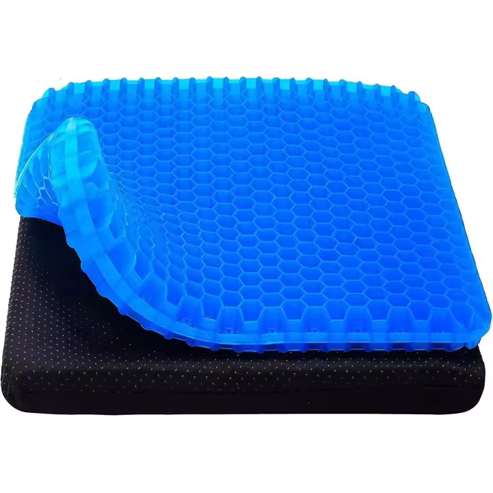 Gel viscoelástico para asiento de gel, asiento de gel ergonómico para Silla de Oficina y coche - 1