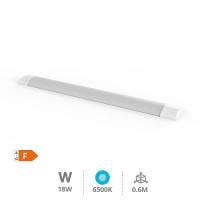 REGLETA LED BAME GSC EVOLUTION 60cm 18W LUZ BLANCA 6000K 19500 LUMENES IP20 - details 0