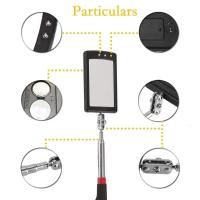 Espejo De Inspección Telescópico Portátil Con Cabeza Flexible Y Luz LED Giratorio 360 Grados Herramientas Para Automóviles - details 10