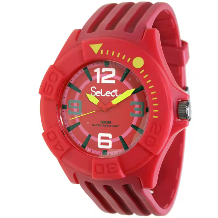 Select Tc-30-09 Reloj con Correa Rojo100M - 1