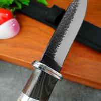Cuchillo De Desbondeo Forjado Con Mango De Madera Para Cocina Corte De Carne Fruta Y Pescado Chef BBQ Cuchillo De Corte Eco-amigable - details 10