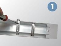 LED ATOMANT Pantalla LED Slim 60 cm 20W 2000 lúmenes,  CCT (Selector de Color Blanco Calido, Neutro y Frio), montaje en superficie, ideal para techos de cocinas, pasillos, trasteros, oficinas o garajes, diseño lineal moderno y compacto, fácil instalación - details 6