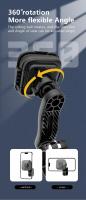 Soporte De Teléfono Móvil Magnético De 360° Rotación Montaje Removible Para Manillar De Bicicleta Soporte De Montar Para iPhone Samsung Xiaomi - details 4