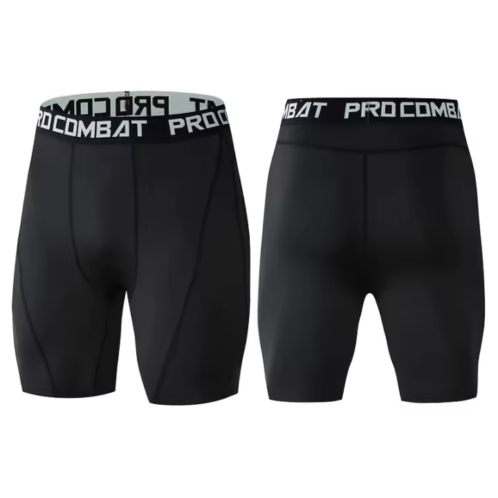 Pantalones De Fitness Para Hombre Shorts De Baloncesto Para Entrenamiento En El Gimnasio Tallas Verdaderas Rápidas Secado Leggings De Compresión Para Correr - 1