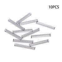 10PCS Resorte Pequeño De Acero Para Recarga De Bolígrafos Miniatura Diámetro De Hilo 0.4mm Herramienta De Madera DIY - details 5